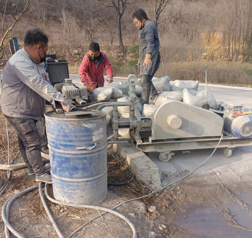 镇远路面下沉注浆